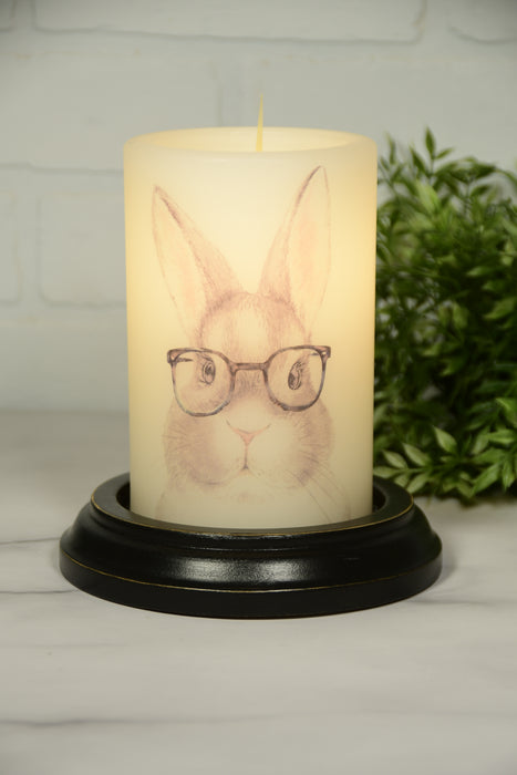 Gray Bunny Glasses