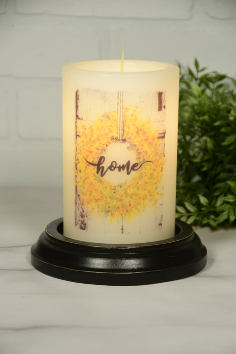 Forsythia Home Wreath