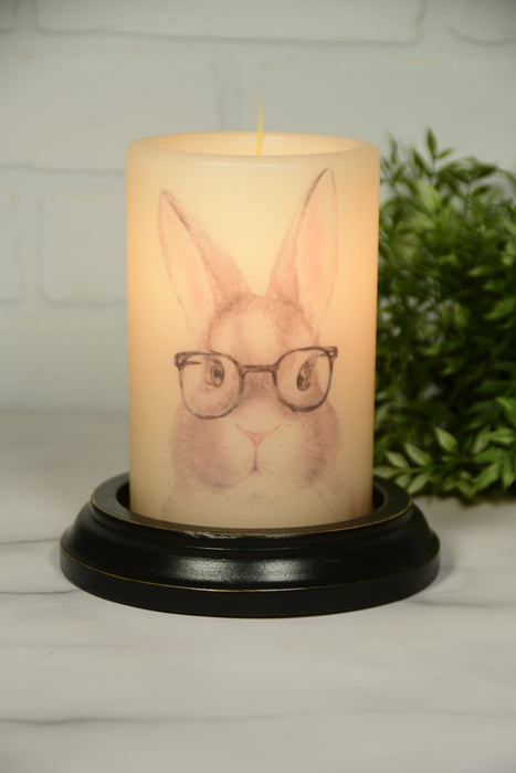 Gray Bunny Glasses