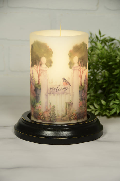 Garden Gate - Summer Flowers